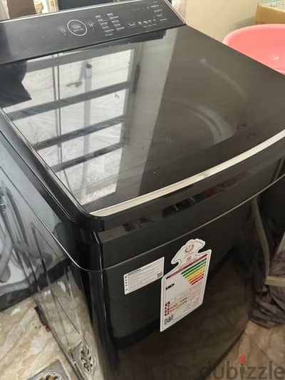Fully automatic Samsung 13kg Top load washing machine with bill and extended warranty
