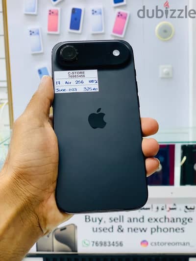 Apple - iPhone 17 Air-256 - Nice device,100% BH ايفون