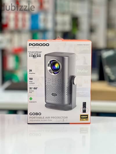 Brand New Porodo Gobo Projector in Oman | 2Hr Playtime