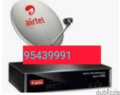 Nilsat arabsat satellite install. airtel