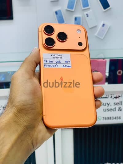 Apple - iPhone 17 Pro -256 GB - Good working performance ايفون