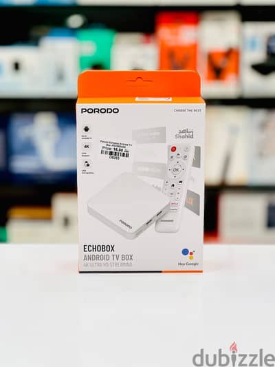 Brand New Porodo EchoBox TV Box in Oman | 4k Ultra HD | Call: 94333521