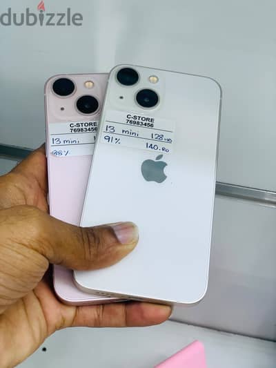 Apple - iPhone 13 mini -128 GB - Good working performance ايفون