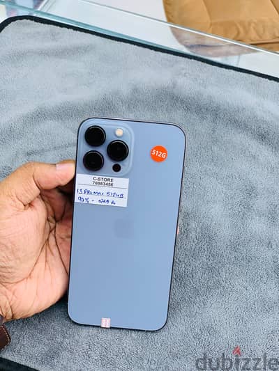 Apple - iPhone 13 Pro Max -512 GB - Perfect phone available ايفون