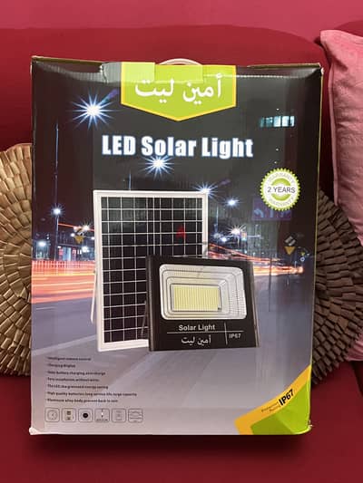 New 1200W IP67 Waterproof LED Solar Light with Remote