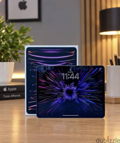 Apple iPad Pro 6th Gen M2 Chip 12.9-inch (128GB, Wi-Fi) Space Gray, Arabic Box