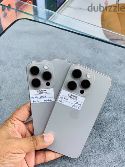 Apple - iPhone 15 Pro -128 GB - All Super phone ايفون