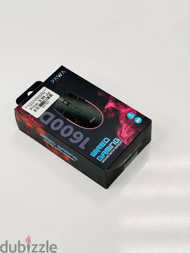 Brand New Pawa Wired Gaming Mouse in Oman | Responsive Controls | Call: 94333521 1