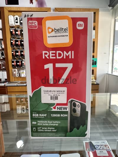 Xiaomi Redmi 17 4+128Gb Brand New