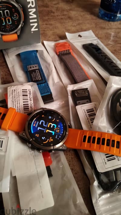 ساعة Garmin Fenix 8 مقاس 47 مم