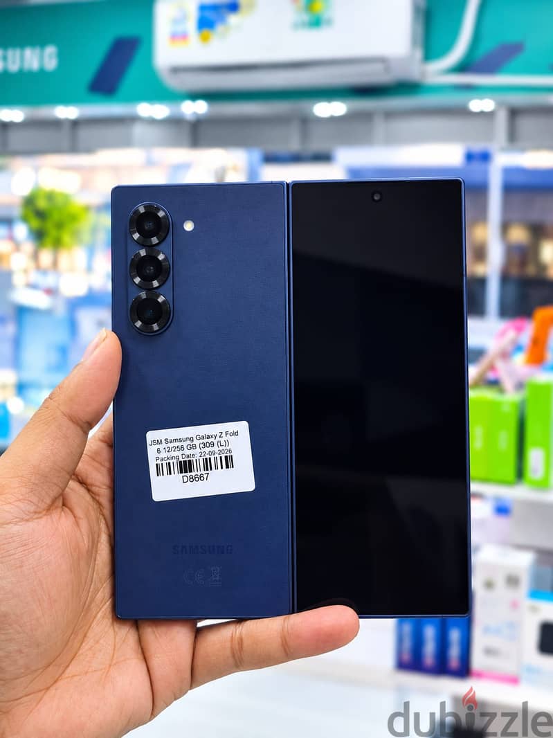 Used Samsung Galaxy Z Fold 6 in Oman | 12GB/256GB 1