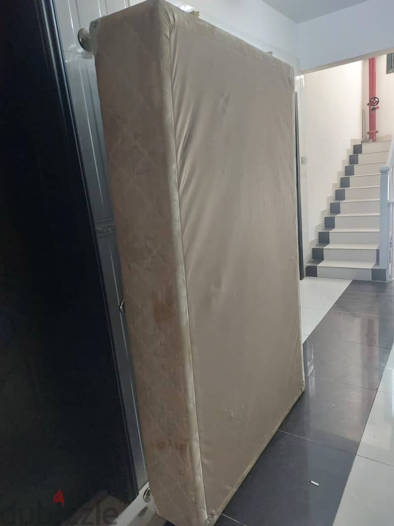 150x180 Bed with mattress 1