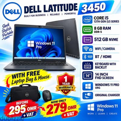DELL LATITUDE WITH 1 YEAR WARRANTY