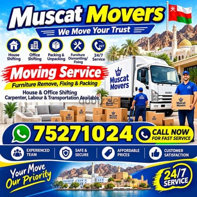 professional Movers & packer all over oman