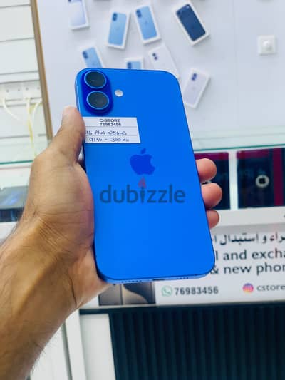 Apple - iPhone 16 Plus -256 GB - Good working device ايفون