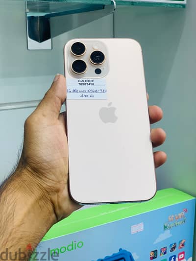 Apple - iPhone 16 Pro Max -256 GB - Nice device available ايفون