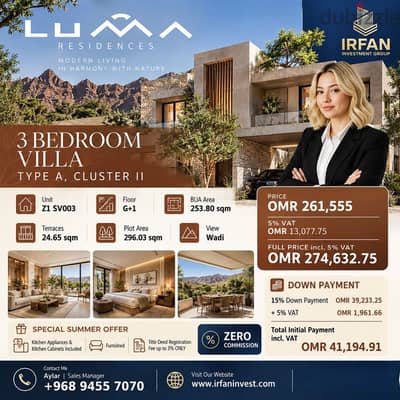3-Bedroom Luxury Villa | LUMA Residences 