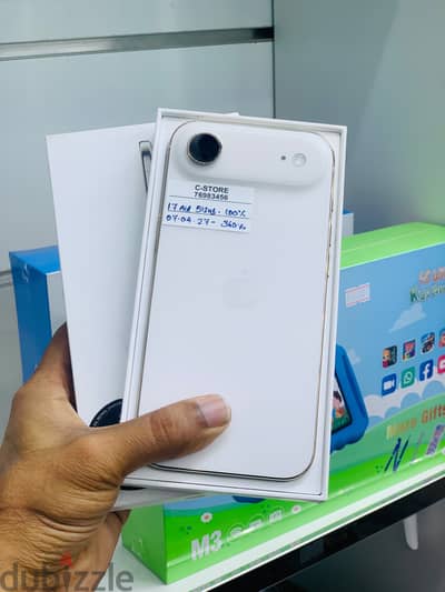 Apple - iPhone 17 Air -512 GB - Box piece, Nice device ايفون