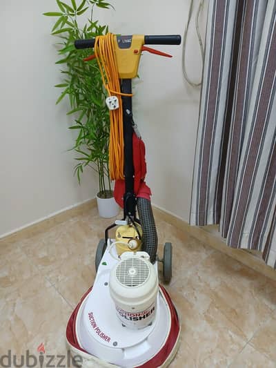 Polivac industrial tiles polishing snd vacuum cleaner
