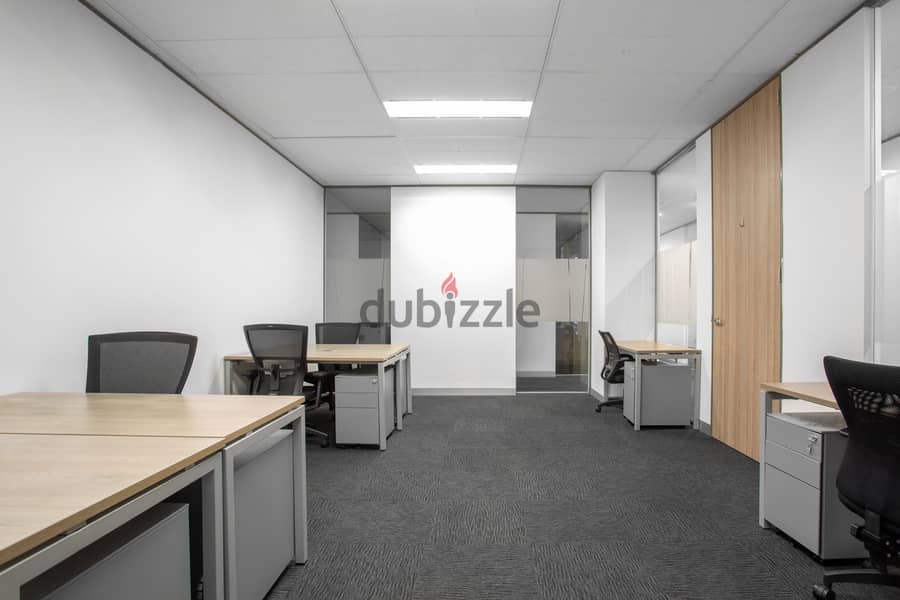 Move into ready-to-use open plan office space for 15 persons in MUSCAT, Hormuz Grand 8