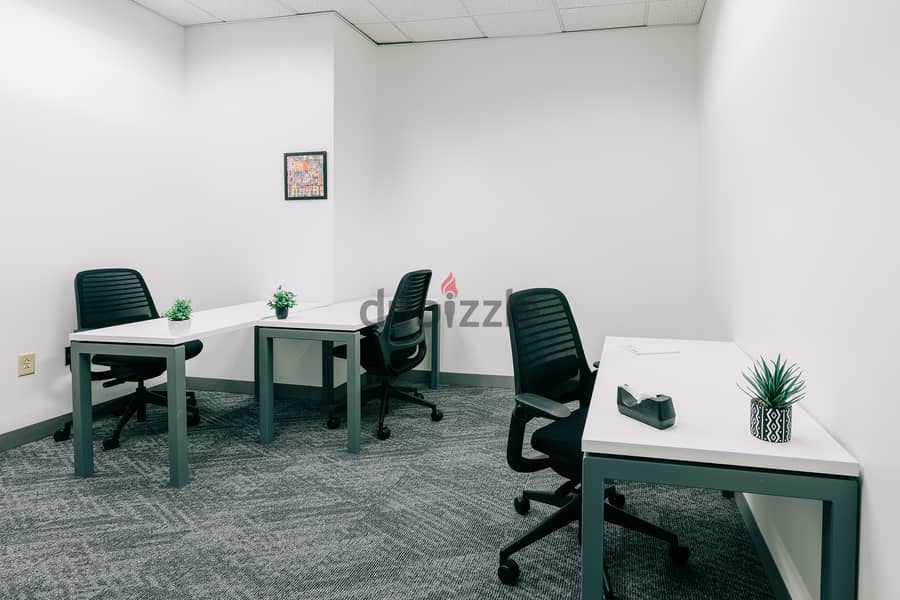 Private office space for 4 persons in Muscat, Pearl Square 6