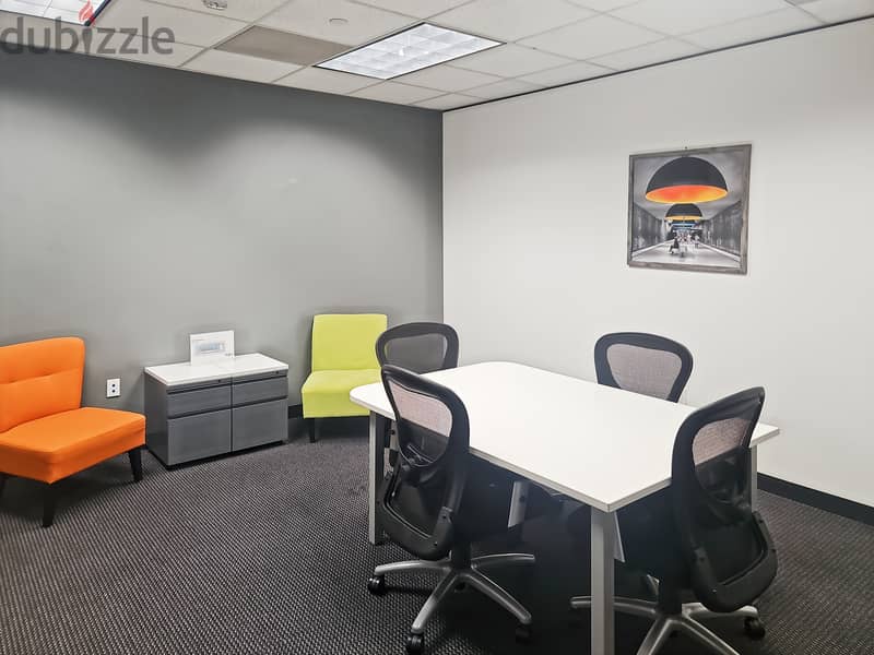 Private office space for 4 persons in Muscat, Pearl Square 9