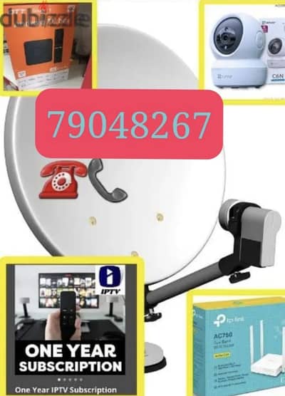 OMR 5 Negotiable Nilsat arabsat dish tv Airtel tata sky all satellite