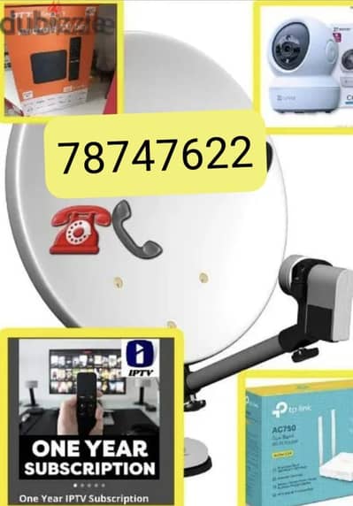 Dish fixing All satellite dish receiver install LED