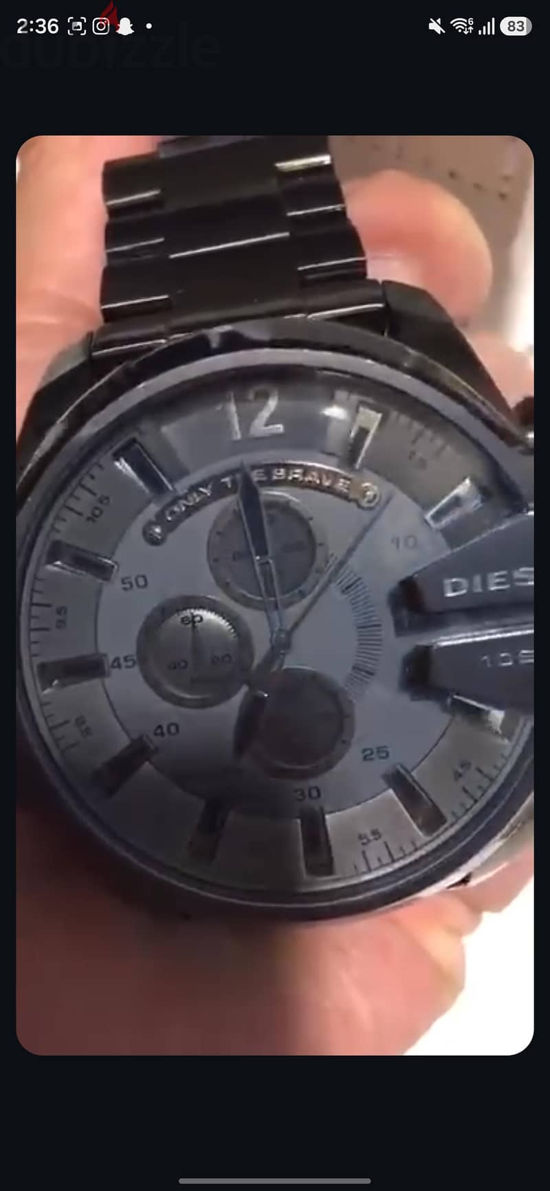 Diesel mega chef chronograph model DZ4282 3