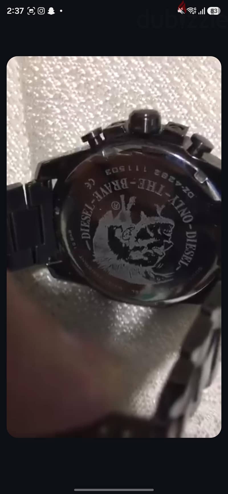 Diesel mega chef chronograph model DZ4282 6