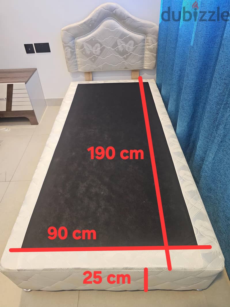 2 Bedframes and 2 Beds 1