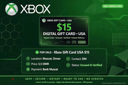 XBOX 15$ USD CARD