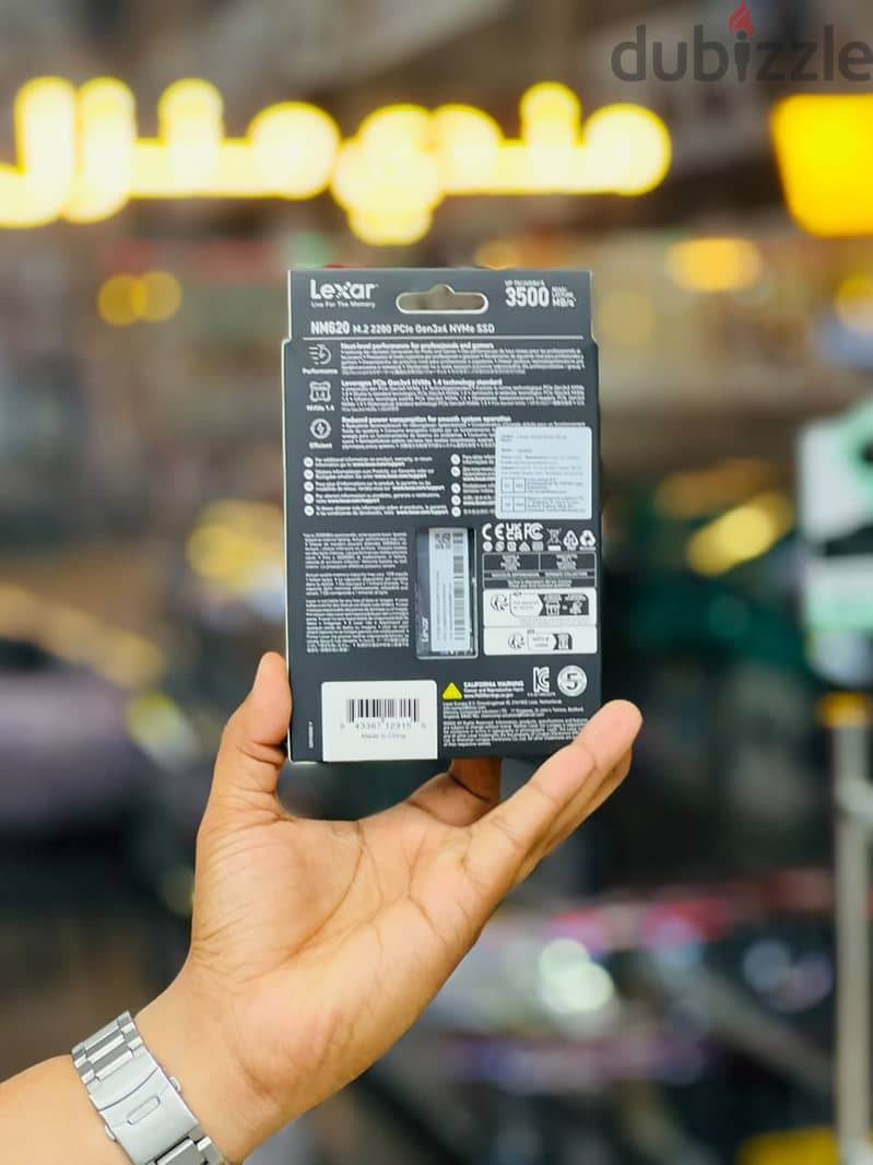 Brand New Lexar NM620 M. 2 NVMe SSD in Oman | Faster Storage | Call: 94777095 1