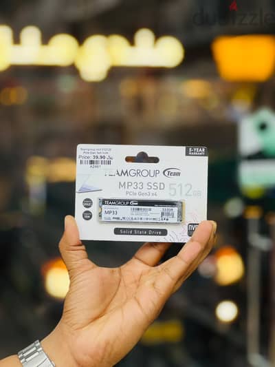 Brand New TEAMGROUP MP33 M. 2 NVMe SSD in Oman | Faster Storage | Call: 94777095