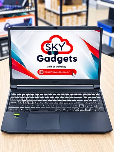 Acer Nitro Gaming Laptop i5 11th Gen GTX 1650 4GB Graphics | Price: 195 OMR