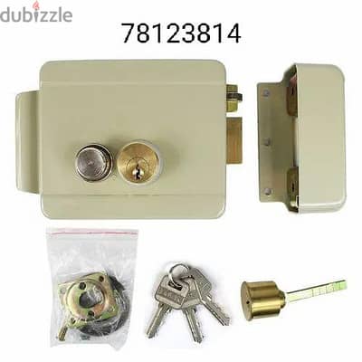 electric outdoor gate lock