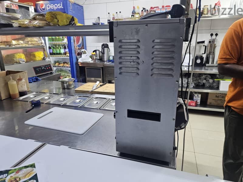 bun toster,  display warmer, not used 1