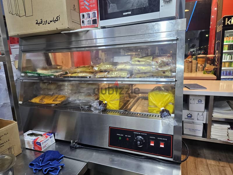 bun toster,  display warmer, not used 4