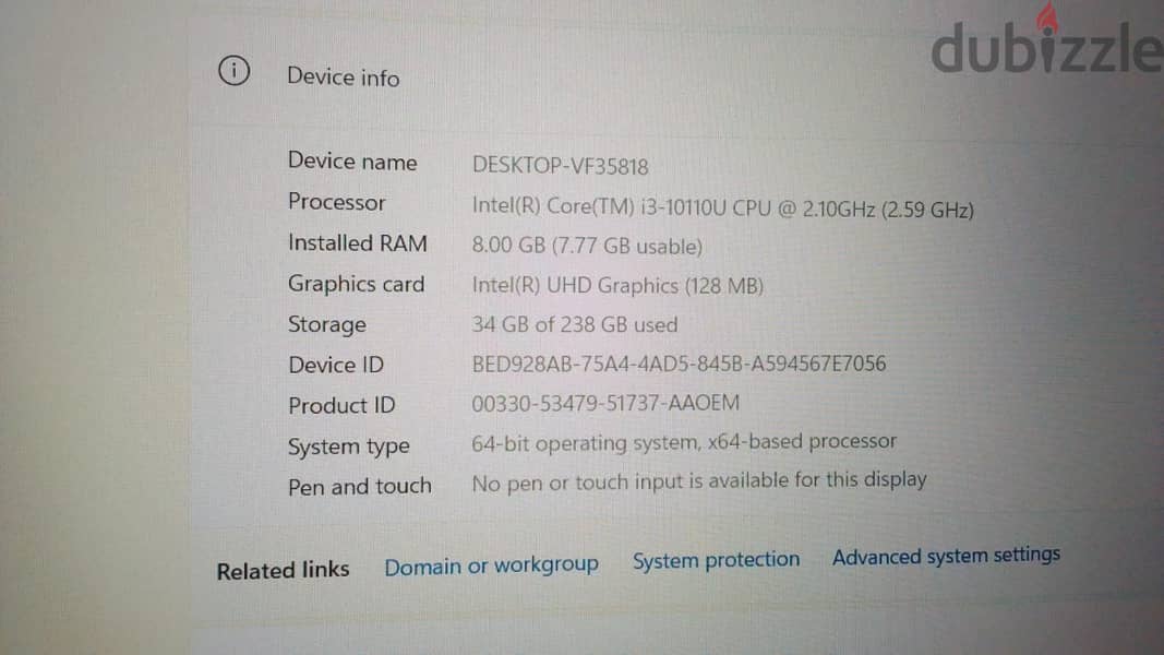 Dell 3510 (10Gen) For Sale 4