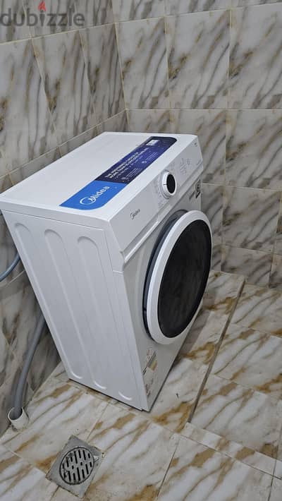 washing machine and gas stove