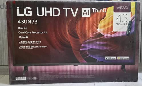 43" LG UHD TV
