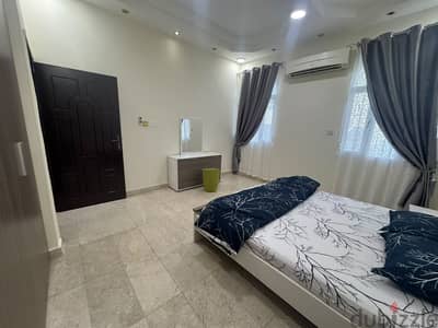 Golden opportunity for rent Al Khuwair 33 1 BHK furniture Near Saeed Bin Taimur Mosque. Big room Sma