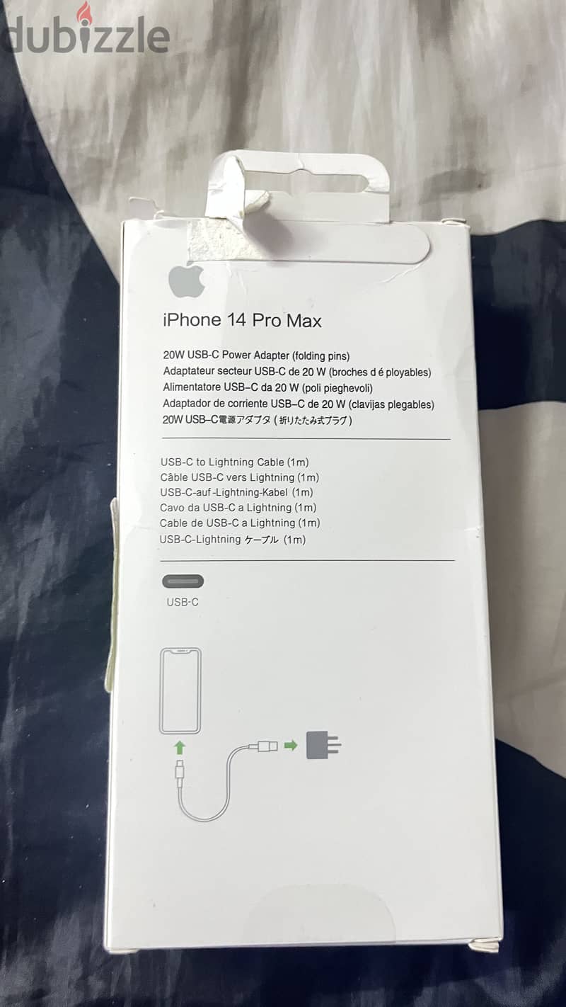 ORIGINAL APPLE 20W USB C TYAP POWER ADAPTER AND LIGHTING CABLE (1M) 3