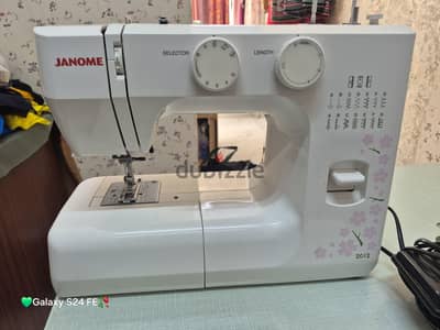 janomi sewing machine 2012