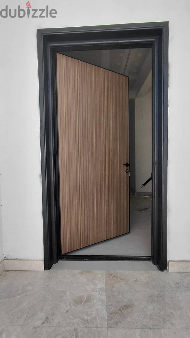 Cladding Door with straps design #muscat 1