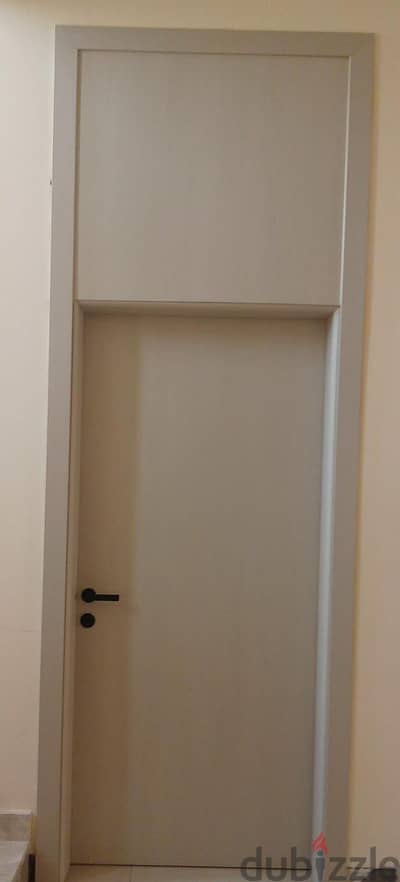Fiber Doors with top wall cover #muscat