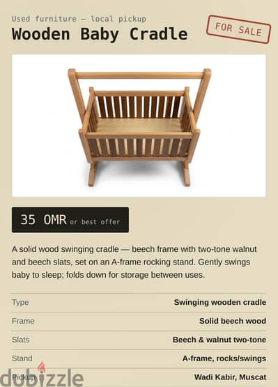 Baby cradle