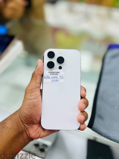 Apple - iPhone 16 Pro -128 GB - Fine phone available ايفون