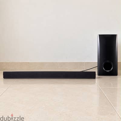 LG SH2 2.1 Channel Soundbar with Subwoofer – Good Condition