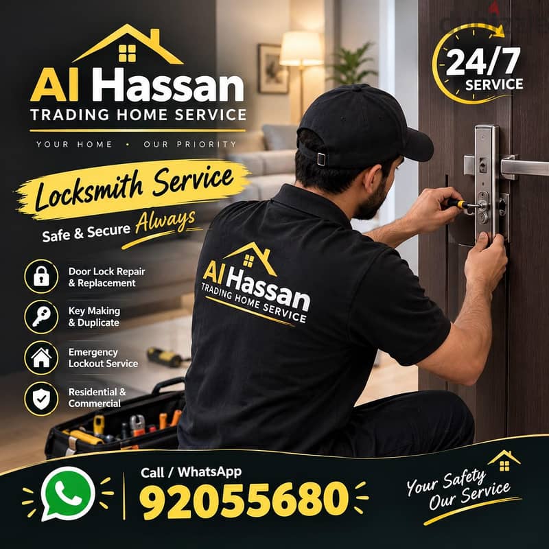 lock door open/door repair/electric lock fix/locksmith/carpenter/ 2